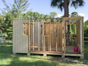 Photo of: Basic walls and sheathing