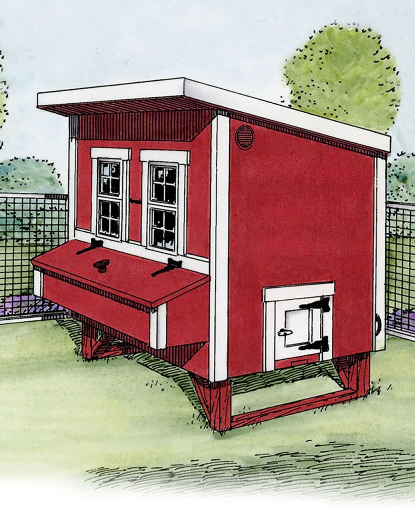 Render of Chicken Coop